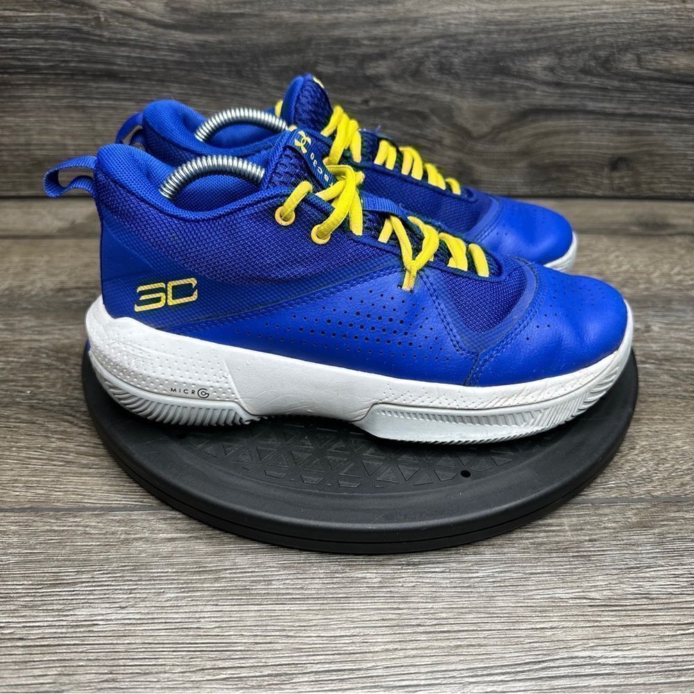 Under Armour Boys SC 3Zero IV 3023918-403 Blue Shoes Size 5.5Y